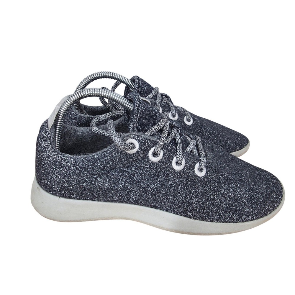 Allbirds Wool Runners Running Shoes Womens 9 Charcoal Grey Wool Lightweight